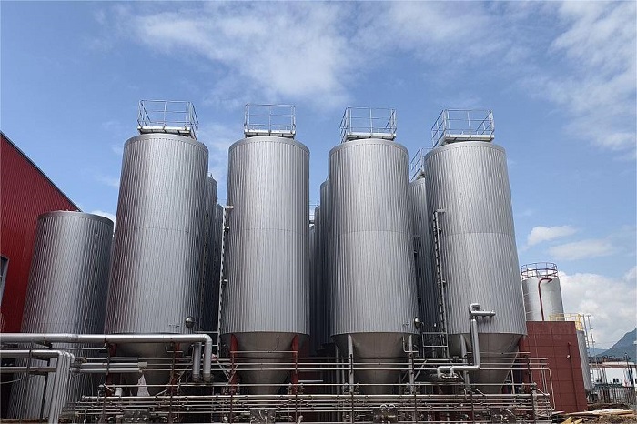 啤酒發酵罐-山東天泰項目案例